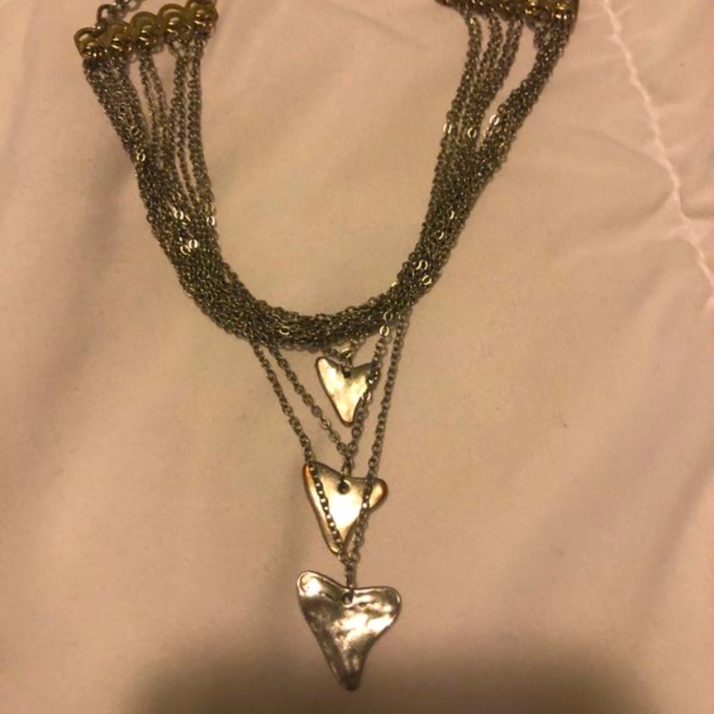 Free People multi strand necklace